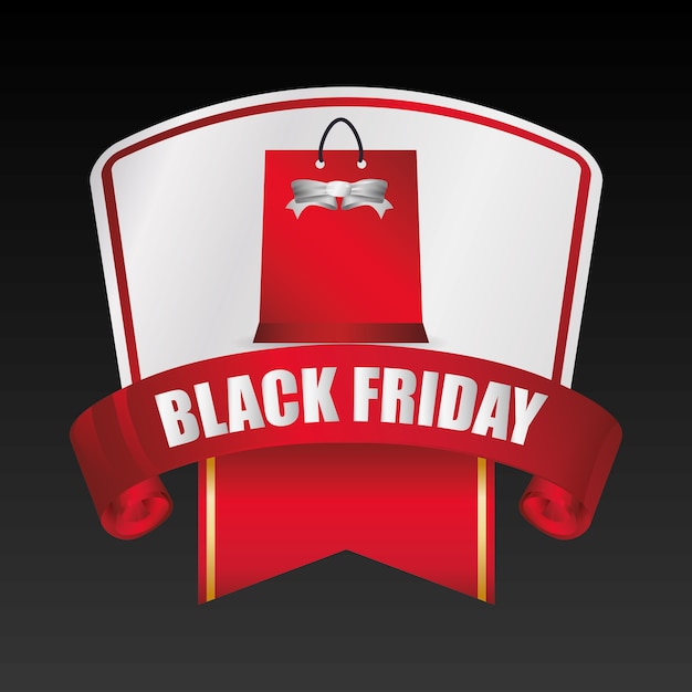 Vector black friday design.