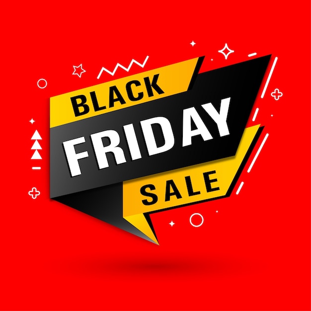 Poster di vendita finale del black friday