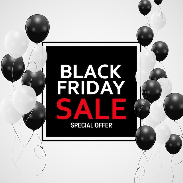 Black friday final sale template background.