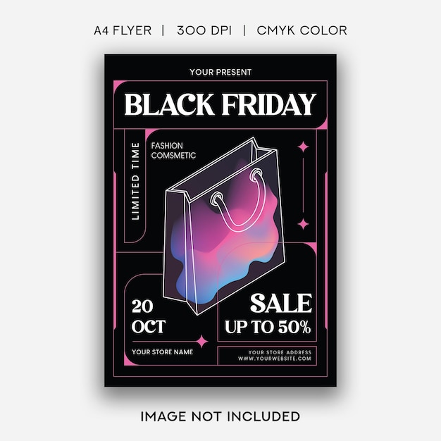 Black Friday Flyer Template