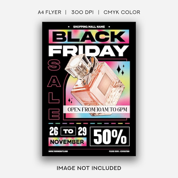 Black Friday Flyer Template