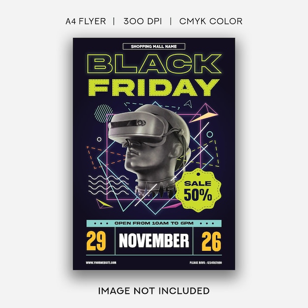 Black Friday Flyer Template