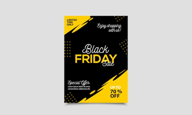 Black friday flyer