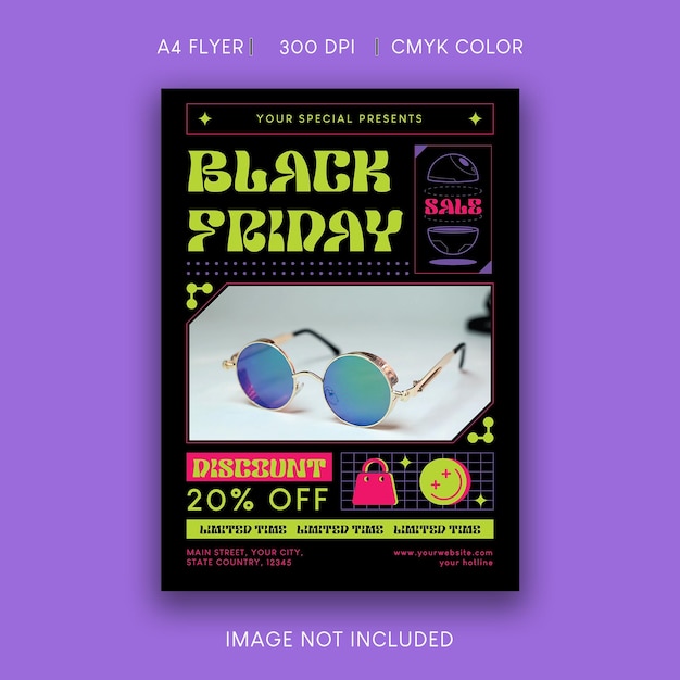 Black friday flyer