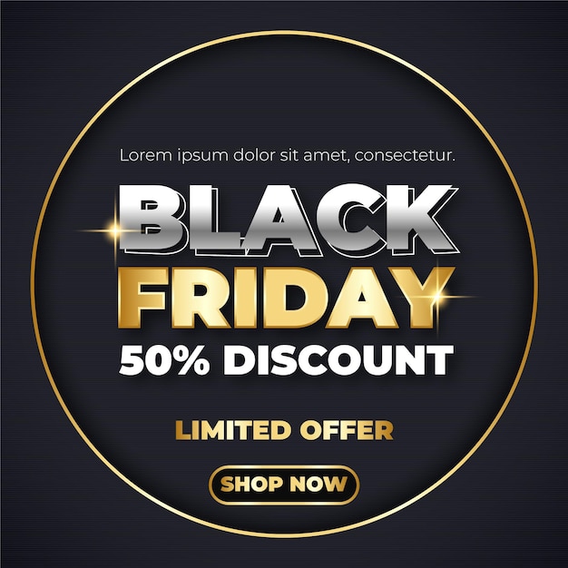 Black Friday Limited Offer Template Social Media Post