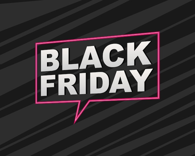 Black friday modern background sale with abstract brush stroke