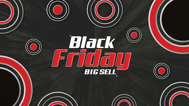 Black friday New sale discount promotion Background or banner design template