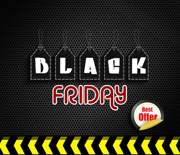 Offerta di vendita del black friday