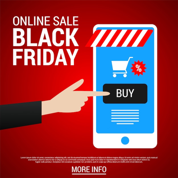 Black Friday online winkelen banner