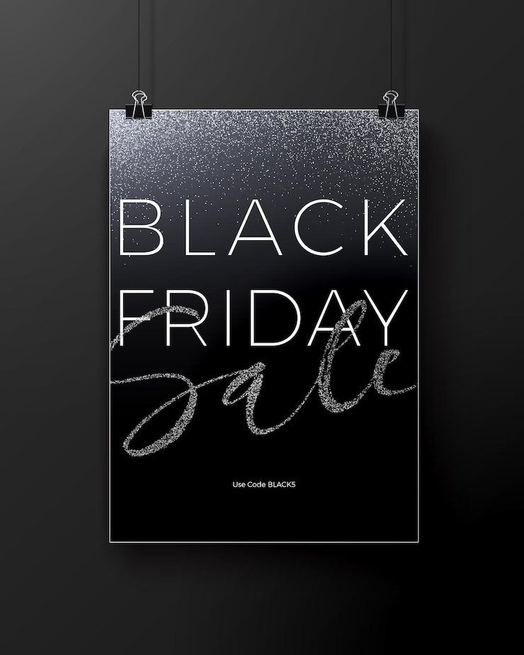 Vector black friday-ontwerp voor reclame, banners, folders en flyers.