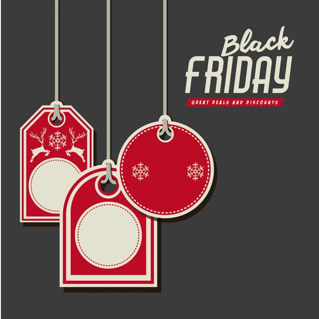 Black friday-ontwerp