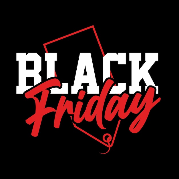 Black friday poster design