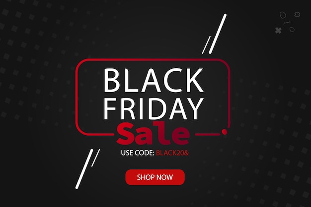 Vector black friday promo offer