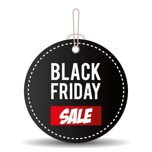 Black Friday-promotielabel