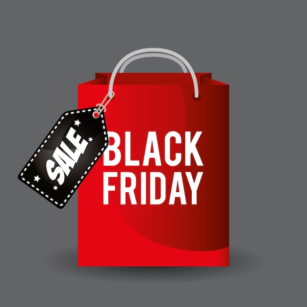 Black Friday-promotielabel