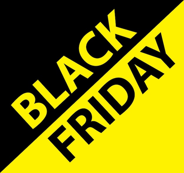 Vector black friday promotion for business stores e commerce tag ad sign banner web