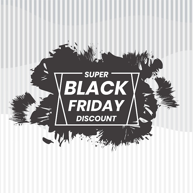 black friday promotion or discount design set can be used for digital and print