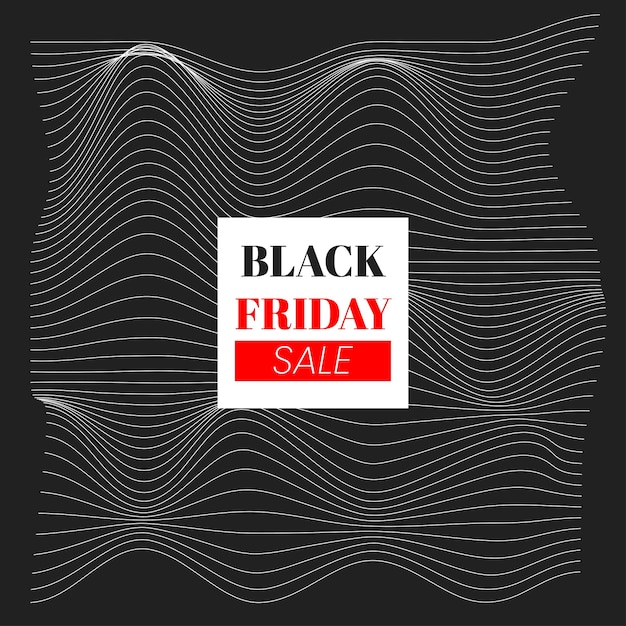 Black Friday Sale Abstract Background for Social Media