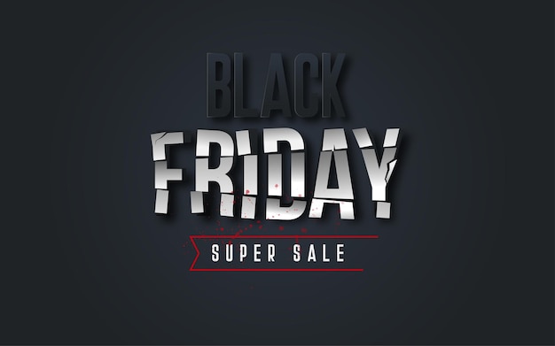 Black Friday Sale Background Design Template