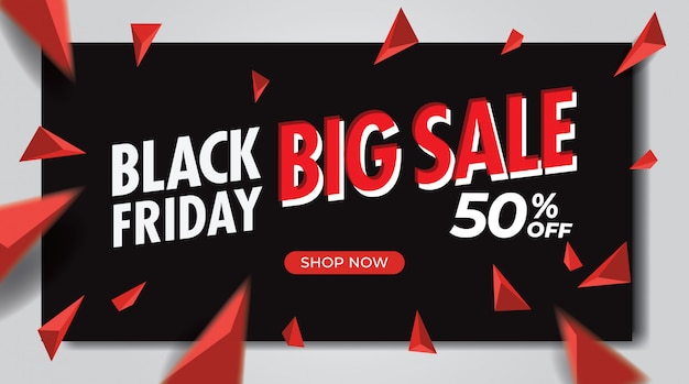 Black Friday sale background template