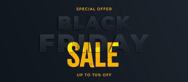 Black friday sale banner 2