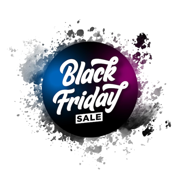 Black Friday sale banner abstract grunge background