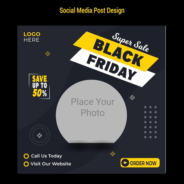 Vector black friday sale banner black friday sale background black friday sale template