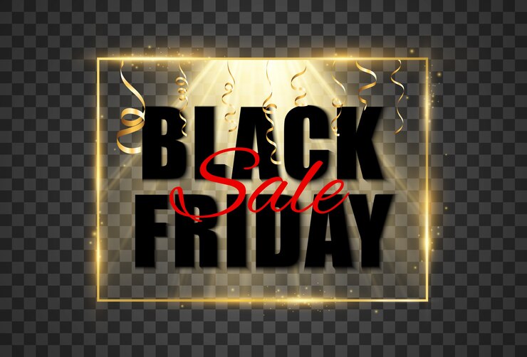 Vector black friday sale banner concept