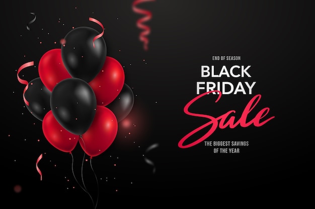 Black Friday sale banner concept