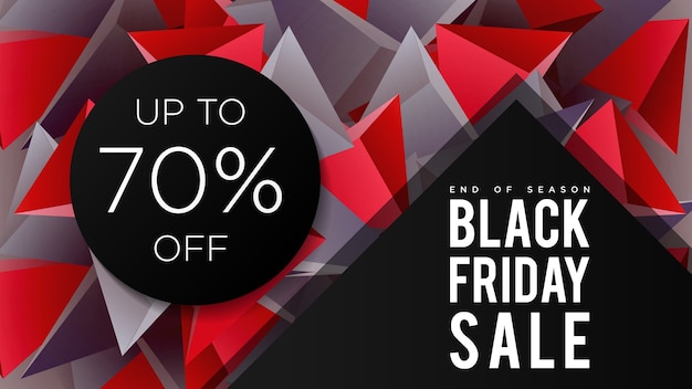 Black Friday Sale Banner Design Template