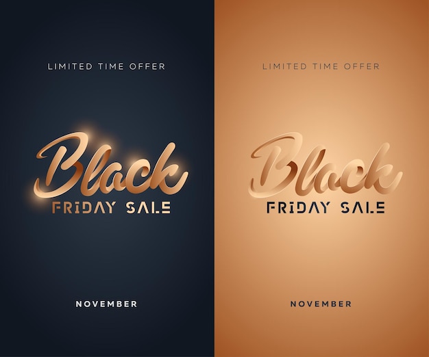 Black friday sale banner design