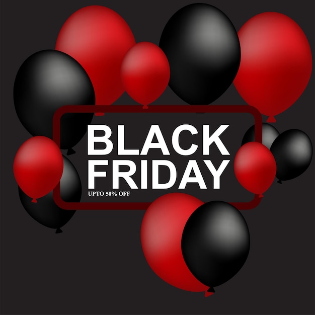 Black friday sale banner poster flyer concepts