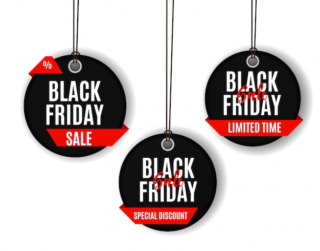 Black Friday Sale Banner Template.   Illustration