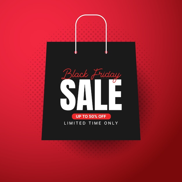 Black Friday sale banner template