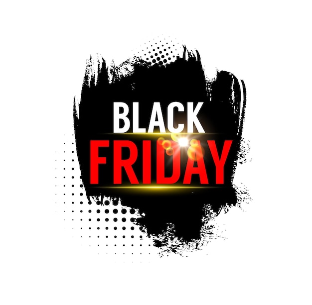 Black friday sale banner weekend discount offer