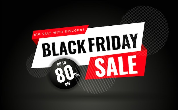 Black friday sale banner