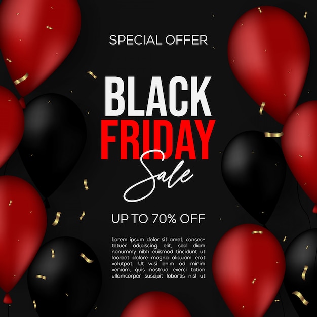 Black friday sale banner