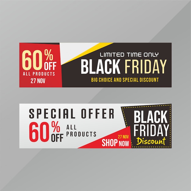 Black friday sale banner