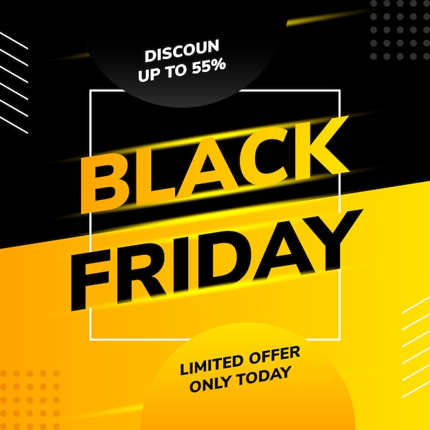 Black Friday sale banner