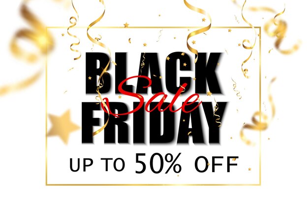 Black friday Sale banner.