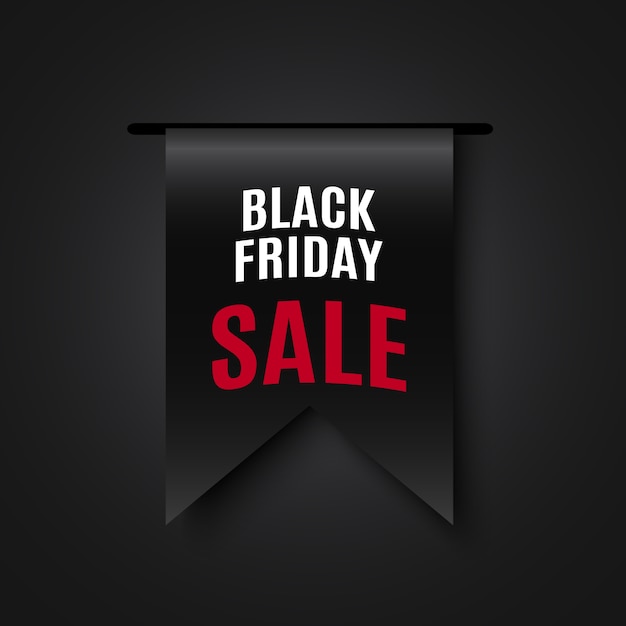 Black friday sale banner.  .