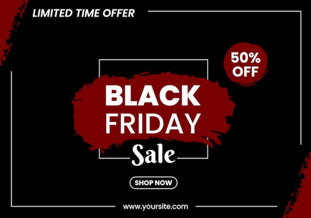 Black friday sale banner