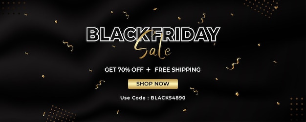 Black friday sale banner