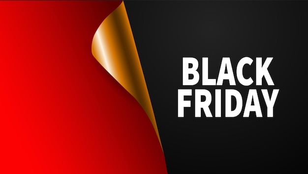 Vector black friday sale banner