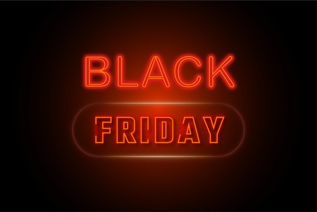 Vector black friday sale banner