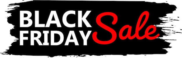 Vector black friday sale banner