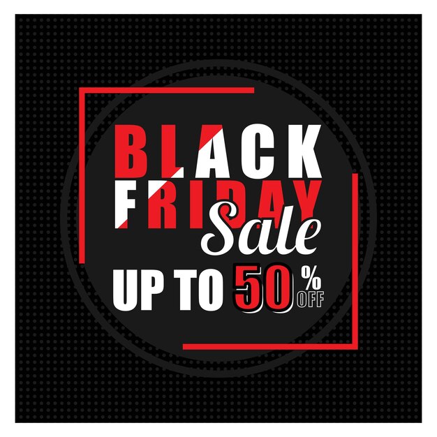 Black friday sale banner