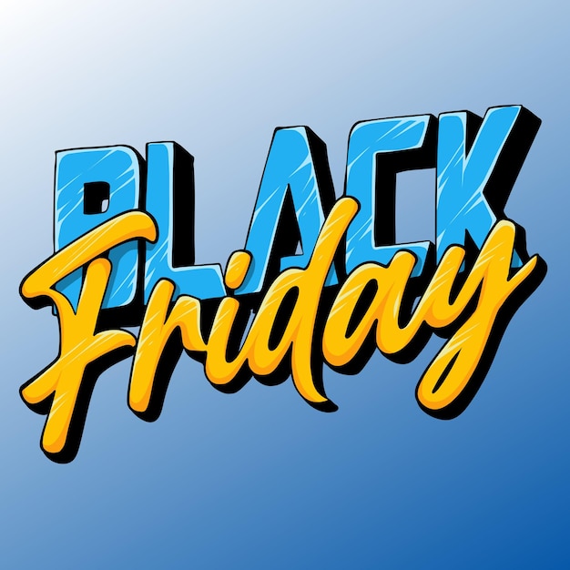 Vector black friday sale clipart