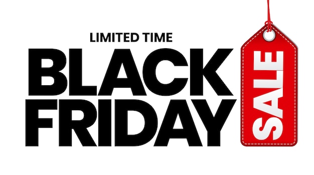 Progettazione del concetto di vendita del black friday