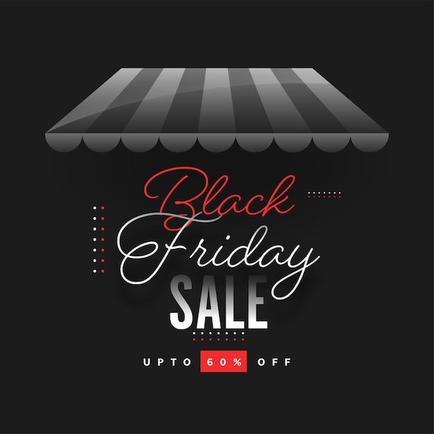 Black friday sale concept